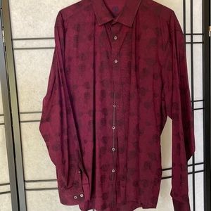 Stunning Bugatchi Classic Fit Men’s Shirt XL